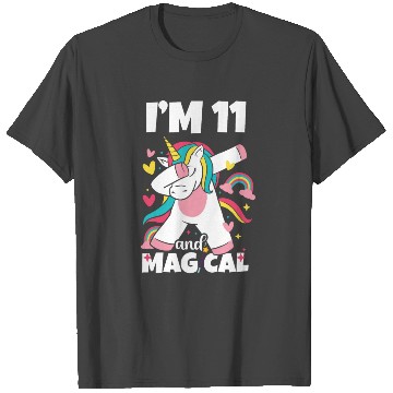 Discover I'm 11 and Magical Dabbing Kid Unicorn 11th T Shirts