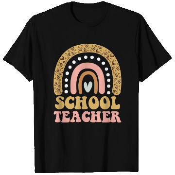 Discover School Teacher Rainbow School Teachers T Shirts