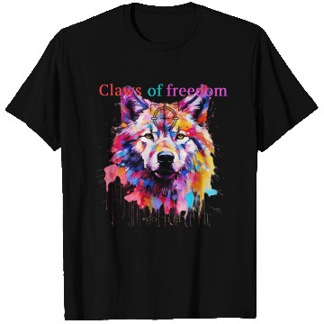 Discover Lone Wolf in Multicolor T Shirts