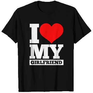 Discover Valentines Day Girlfriend girl T Shirts
