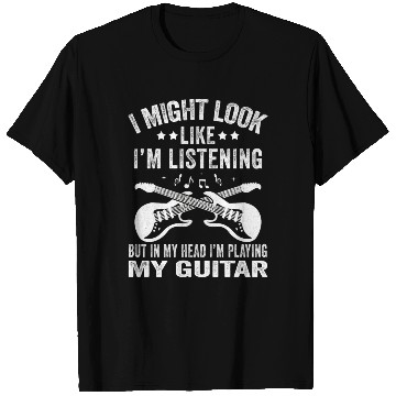 Discover Funny Guitar Player Guitarist Band Music T Shirts