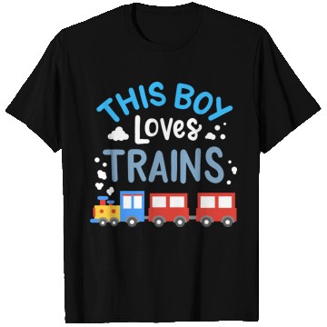 Discover Trains Train Lover T Shirts