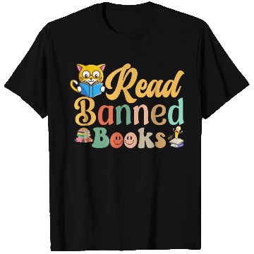 Discover Read banned books T Shirts readers gonna read