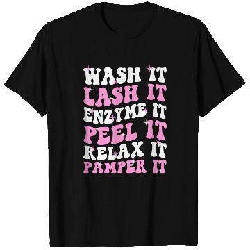 Discover Cute Licensed Esthetician Skincare T Shirts