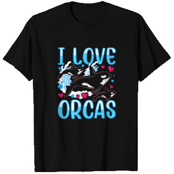 Discover I Love Orcas Whale Protect Orca Sea T Shirts