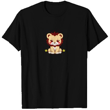 Discover Lion Cub Cute Cuddly T Shirts