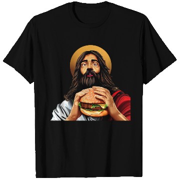 Discover Cheeseburger with Jesus T Shirts