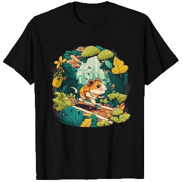 Discover Hamster Adventure Jungle Marathon with Talking T Shirts
