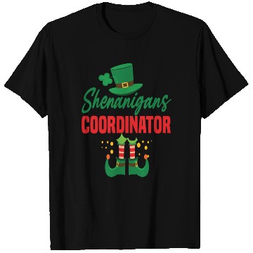 Discover Shenanigans Coordinator St Patricks Day Teacher T Shirts