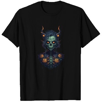 Discover Halloween Zombie Witch RPG Game Style T Shirts