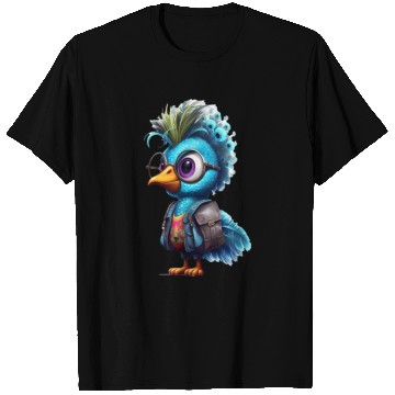 Discover Cute Peacock Cartoon T Shirts