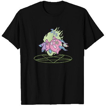 Discover Devil sleeps during summoning T Shirts