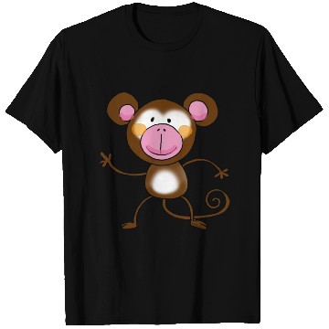 Discover Cute Monkey T Shirts