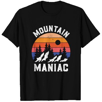 Discover Mountain Maniac Hiking T Shirts