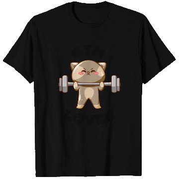 Discover Gym Lover Cartoon Character T Shirts