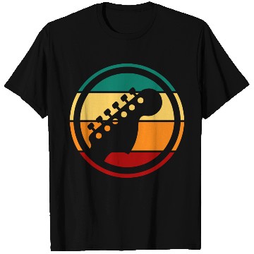 Discover Retro Vintage Guitar Handle 80s T Shirts