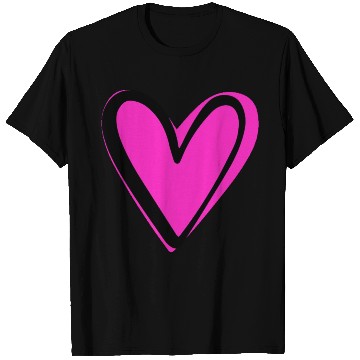 Discover Pink Heart nature T Shirts
