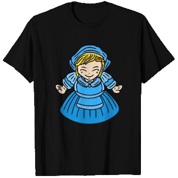 Discover Cute Chibi Farmer Girl T Shirts