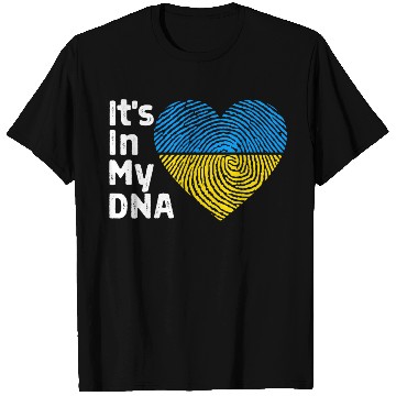 Discover It'S In My Dna Ukraine I Stand With Ukraine T Shirts