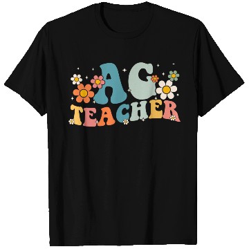 Discover Retro Groovy Agriculture Teachers Squad Back T Shirts