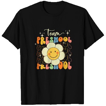 Discover Happy Back To School Team Pre K Preschool Teacher T Shirts