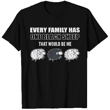 Discover Family Black Sheep Shepherd T Shirts