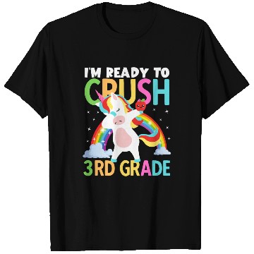 Discover Back to School Im Ready to Crush 3rd Grade Girls T Shirts