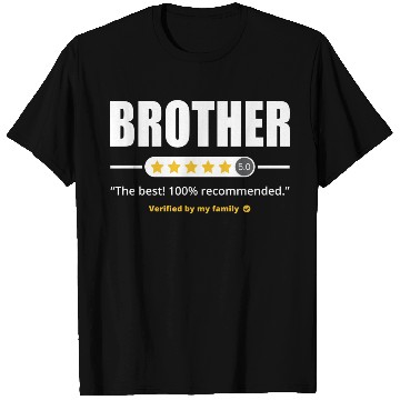 Discover Five Stars Brother T Shirts