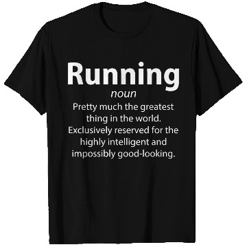 Discover Running Funny Definition Runner T Shirts