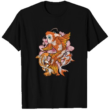 Discover Cherry Blossom Nishikigoi Gift Sakura Koi Carp T Shirts