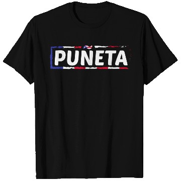 Discover Patriotic Puerto Rico Puneta Flag T Shirts