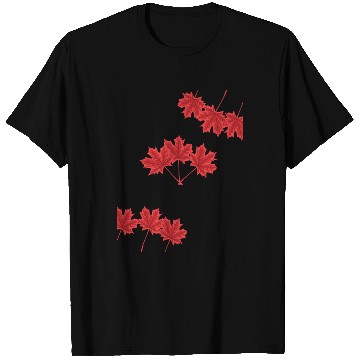 Discover Leaves Red,Leaves T Shirts
