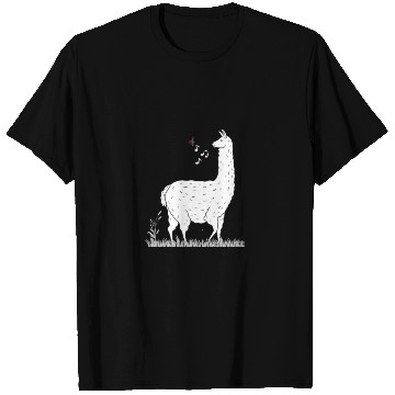 Discover Song of The Llama Design Print T Shirts