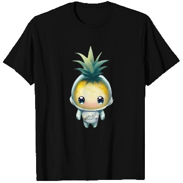 Discover Kawaii astronauts pineapple T Shirts