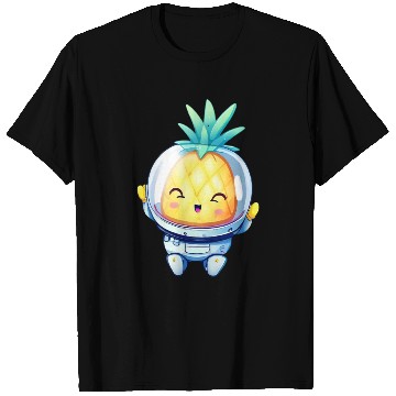 Discover Kawaii astronauts pineapple T Shirts