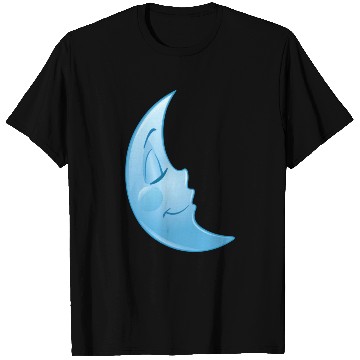 Discover Sleeping Moon T Shirts