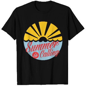 Discover Summer's Call: Embrace the Sun T Shirts