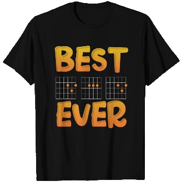 Discover Best Dad Ever Guitar Dad Chords T Shirts