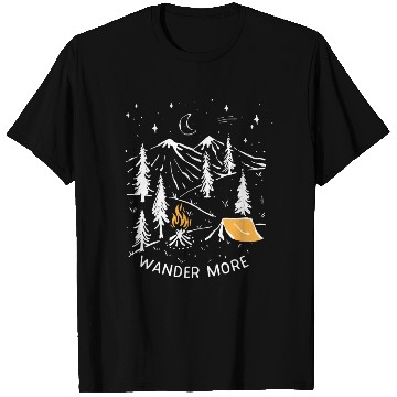Discover Wander More Nature Lover And Outdoors Camping T Shirts