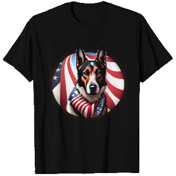 Discover Corgi Pembroke Tri Color True Blue Patriotic T Shirts