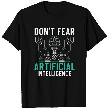 Discover Ai Robotificial Intelligence Futuristic T Shirts