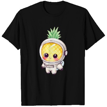 Discover Kawaii astronauts pineapple T Shirts