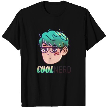 Discover Cool Nerd - Colour Mint design T Shirts