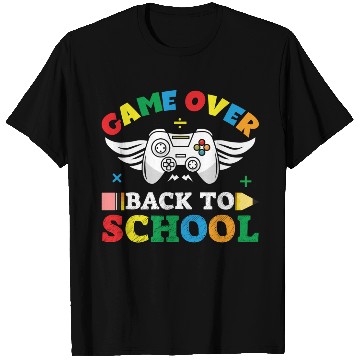 Discover Game over back to school T Shirts