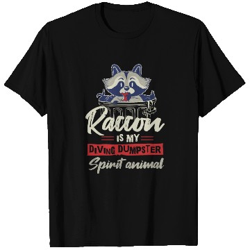 Discover Raccoon Lover Trash Picking Dumpster Diving Trash T Shirts