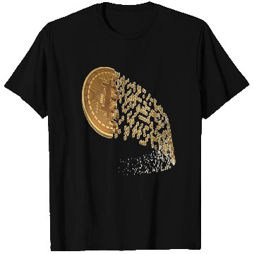 Discover Crypto BITCOIN design 3 T Shirts