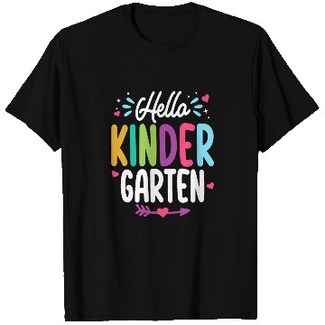 Discover Hello Kindergarten Back To School Teacher Student T Shirts