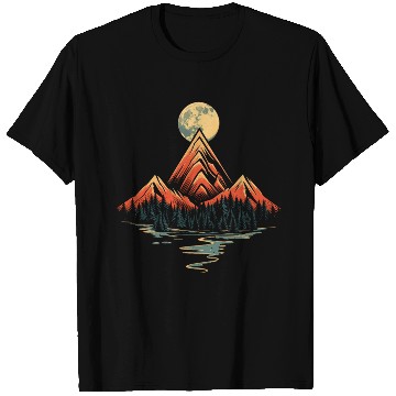 Discover Majestic Full Moon T Shirts