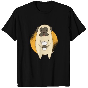 Discover Pug Coffee T Shirts