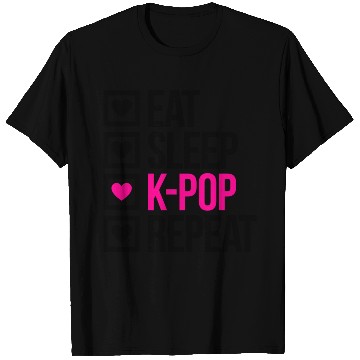 Discover EAT SLEEP KPOP REPEAT - Stupid T Shirts